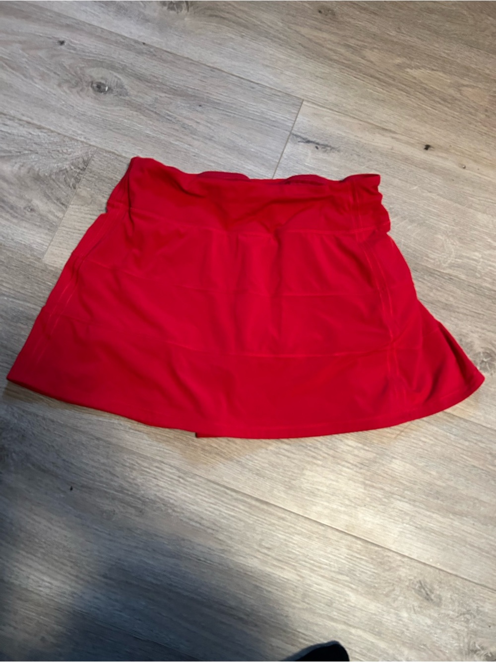 lululemon athletica Red Athletic Mini Skirt